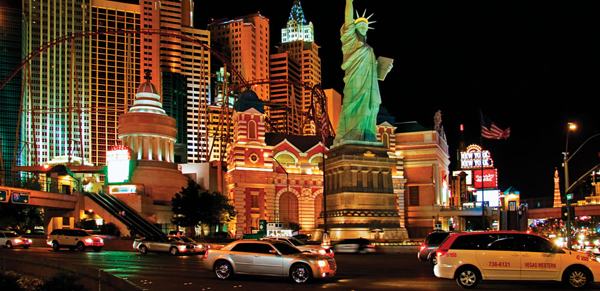 New York-New York Hotel & Casino has a variety of unique, Big Apple-themed venues for meetings and events. Credit: Kushch Dmitry/www.shutterstock.com