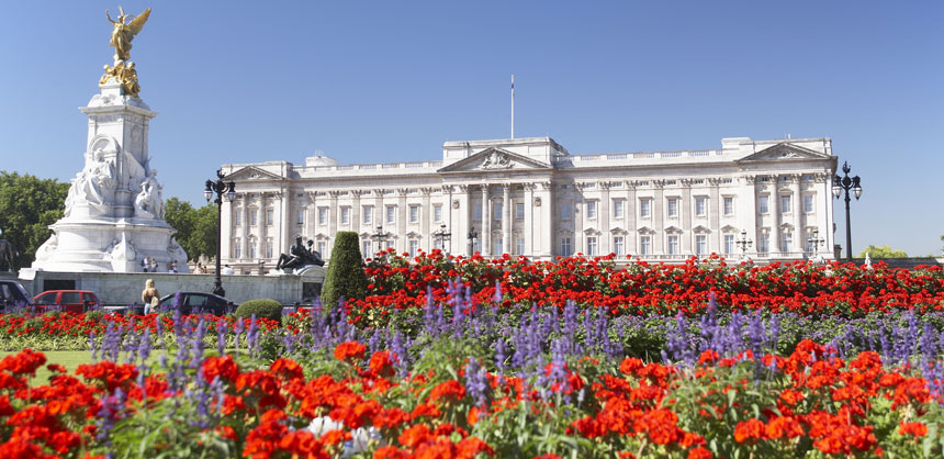 London's Buckingham Palace.