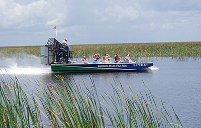 Bonaventure Resort & Spa teambuilding airboat rides