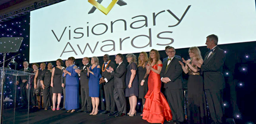 Visionary awards honorees and finalists.