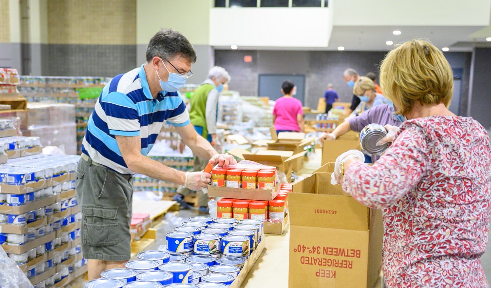 Second Harvest Food Bank at the Charlotte Convention Center