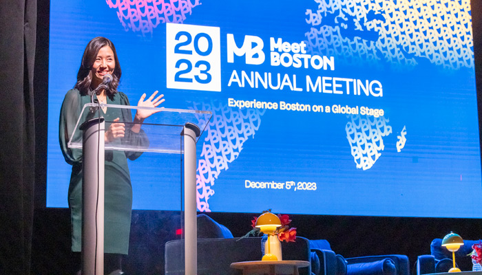 The City of Boston Mayor Michelle Wu also attended and provided remarks.