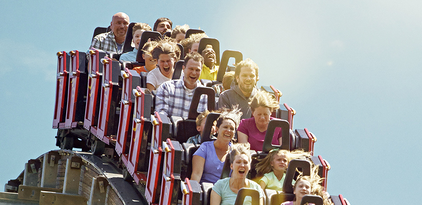 Voted as No. 1 theme park in the U.S. by Tripadvisor last year, Dollywood not only has outstanding rides and attractions, like the top rated  20-story Lightning Rod roller coaster, but also offers more than 32,000 sf of meeting and event space. Courtesy of Dollywood