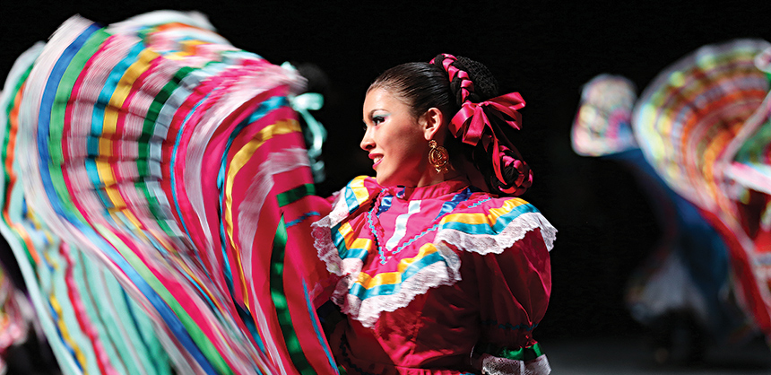 Experience true Texan culture with the Anita Martinez Ballet Folklorico in the Dallas Arts District. Courtesy Photo