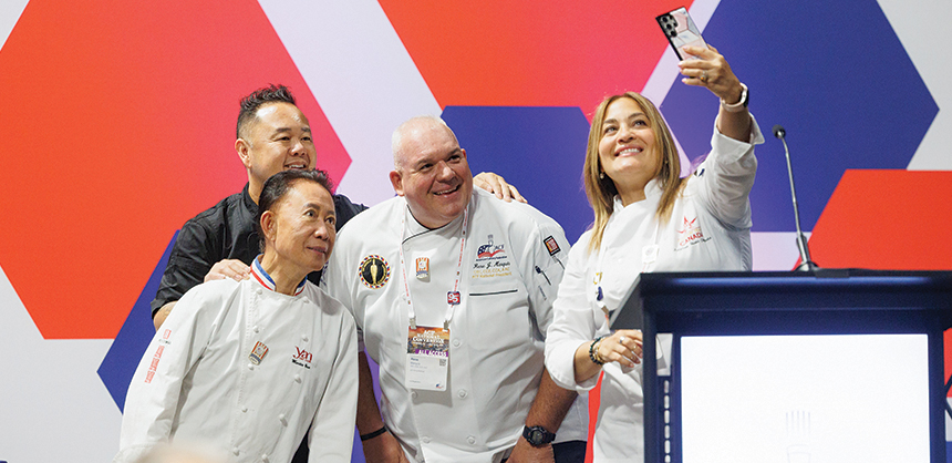 The American Culinary Federation National Convention included an educational summit and opportunities to try different foods. Photo by Jesse Garrett